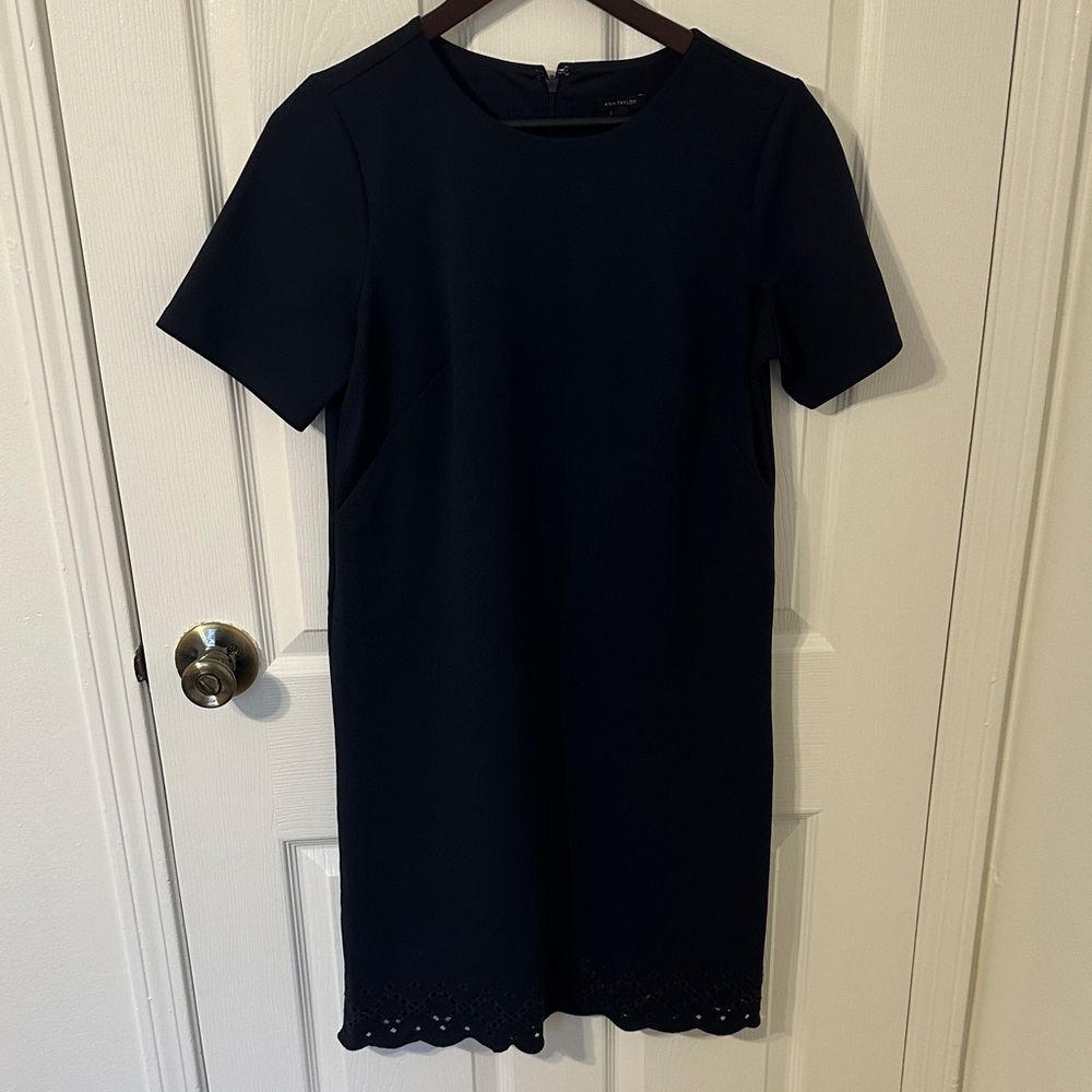 Ann Taylor Midnight Blue Mini Dress